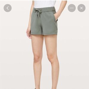 Lululemon Shorts | On The Fly Short *Woven *2.5" Grey Sage | Gray/Green | Sz: 4